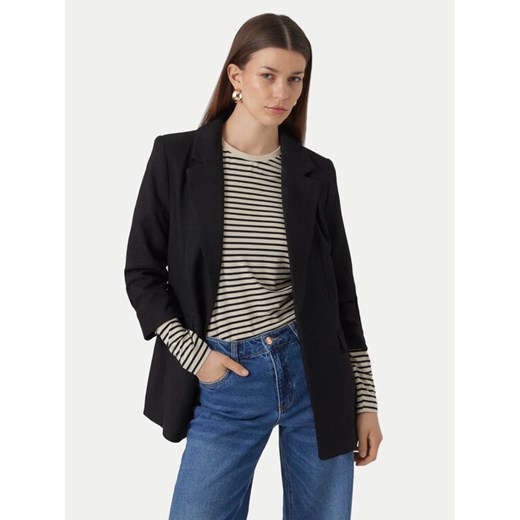 Vero Moda Marynarka Frida 10306404 Czarny Regular Fit ze sklepu MODIVO w kategorii Marynarki damskie - zdjęcie 182749304