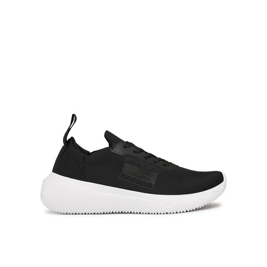 Tommy Jeans Sneakersy Flexi Cpontrast Brand EN0EN02139 Czarny ze sklepu MODIVO w kategorii Buty sportowe damskie - zdjęcie 182749362