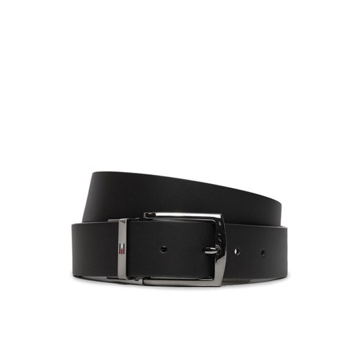 Tommy Hilfiger Pasek Męski Denton Rev 3.5 AM0AM12549 Czarny Tommy Hilfiger 80 MODIVO