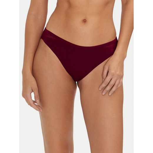 Tommy Hilfiger Figi klasyczne UW0UW05519 Czerwony ze sklepu MODIVO w kategorii Majtki damskie - zdjęcie 182749404