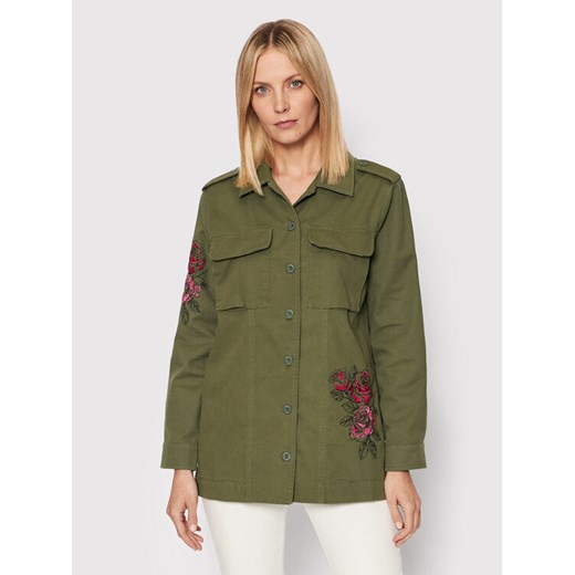 Blugirl Blumarine Kurtka przejściowa RA2034-T3074 Zielony Relaxed Fit ze sklepu MODIVO w kategorii Kurtki damskie - zdjęcie 182749524