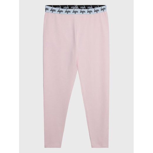 HYPE Legginsy CORE21-102 Różowy Slim Fit ze sklepu MODIVO w kategorii Spodnie dziewczęce - zdjęcie 182749534