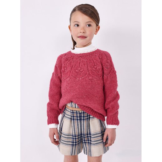 Mayoral Sweter 4.304 Różowy Regular Fit ze sklepu MODIVO w kategorii Swetry dziewczęce - zdjęcie 182749562