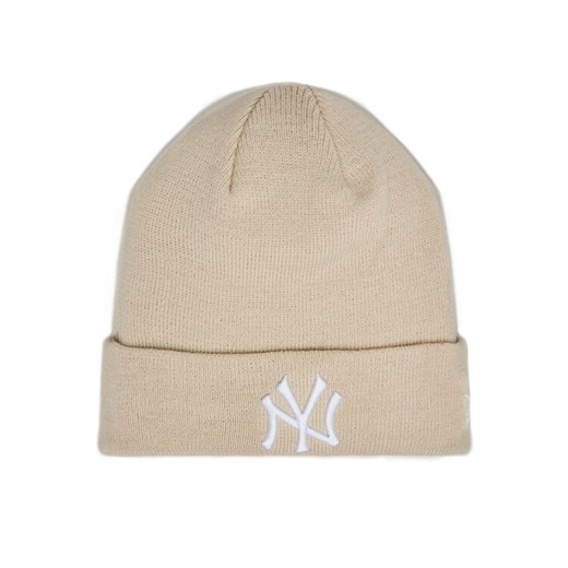 New Era Czapka Ess Nyy Stn 60348860 Beżowy ze sklepu MODIVO w kategorii Czapki zimowe męskie - zdjęcie 182749571