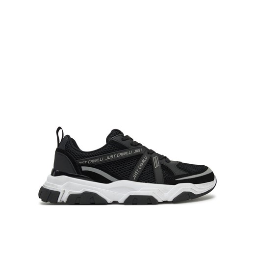 Just Cavalli Sneakersy 78QA3SH5 ZSC48 Czarny ze sklepu MODIVO w kategorii Buty sportowe męskie - zdjęcie 182749584