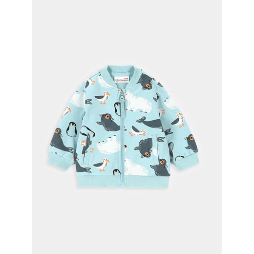Coccodrillo Bluza ZC2132201ARN Niebieski Regular Fit ze sklepu MODIVO w kategorii Bluzy i swetry - zdjęcie 182749650