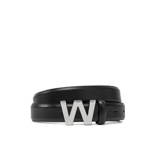 Weekend Max Mara Pasek Damski West 2515501024600 Czarny ze sklepu MODIVO w kategorii Paski damskie - zdjęcie 182749652