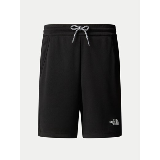 The North Face Szorty sportowe Never Stop NF0A86U4 Czarny Regular Fit ze sklepu MODIVO w kategorii Spodenki męskie - zdjęcie 182749704