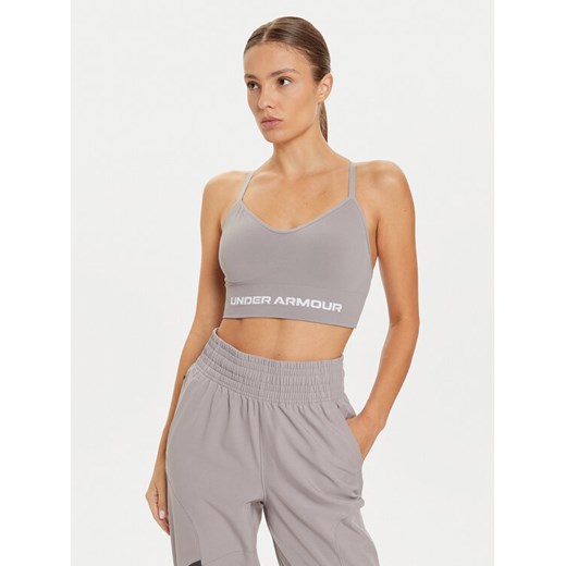 Under Armour Biustonosz sportowy UA Vanish 1384417 Beżowy ze sklepu MODIVO w kategorii Biustonosze - zdjęcie 182749781