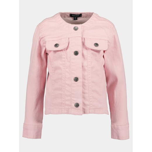 Blue Seven Kurtka jeansowa 745024 X Różowy Regular Fit ze sklepu MODIVO w kategorii Kurtki dziewczęce - zdjęcie 182749874