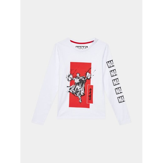 Jack&Jones Junior Bluzka MARVEL 12217803 Biały Regular Fit ze sklepu MODIVO w kategorii T-shirty chłopięce - zdjęcie 182749892