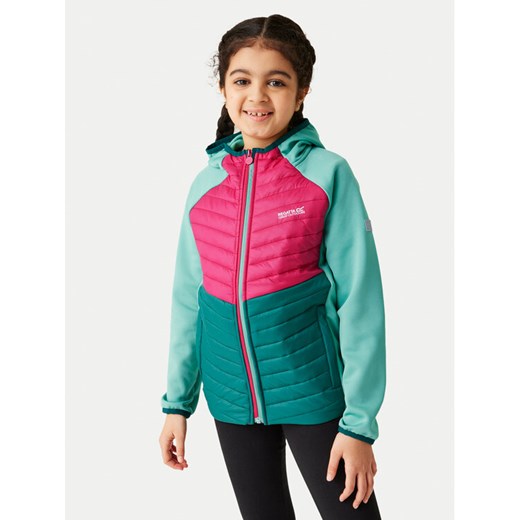 Regatta Kurtka softshell Kielder VIII RKN153 Zielony Regular Fit ze sklepu MODIVO w kategorii Kurtki dziewczęce - zdjęcie 182749893