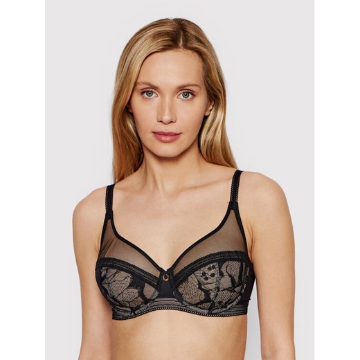 Chantelle Biustonosz z fiszbiną True Lace C11M10 Czarny ze sklepu MODIVO w kategorii Biustonosze - zdjęcie 182749900