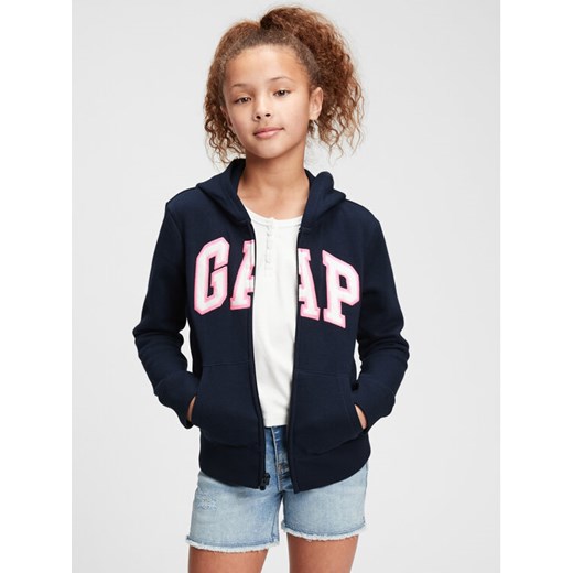 Gap Bluza 692277-10 Granatowy Regular Fit ze sklepu MODIVO w kategorii Bluzy dziewczęce - zdjęcie 182749964
