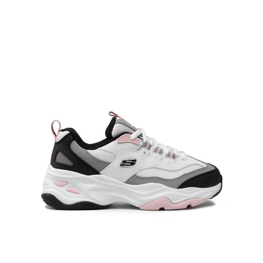 Skechers Sneakersy Fresh Diva 149492/WBPK Biały ze sklepu MODIVO w kategorii Buty sportowe damskie - zdjęcie 182750020