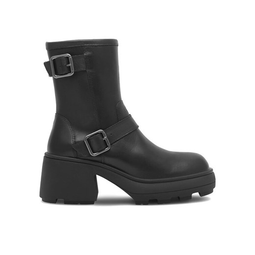 Badura Botki TAL-01 Czarny ze sklepu MODIVO w kategorii Botki - zdjęcie 182750071