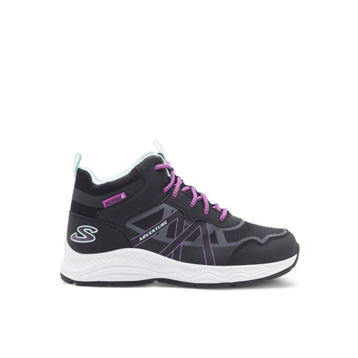 Skechers Sneakersy 303417L Czarny ze sklepu MODIVO w kategorii Buty trekkingowe dziecięce - zdjęcie 182750130