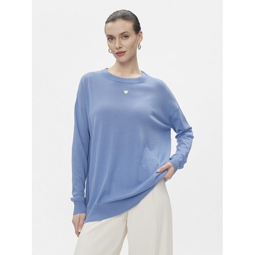 MAX&Co. Sweter Derrik Niebieski Relaxed Fit M MODIVO
