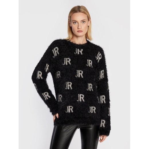John Richmond Sweter RWA22285MA Czarny Regular Fit ze sklepu MODIVO w kategorii Swetry damskie - zdjęcie 182750194