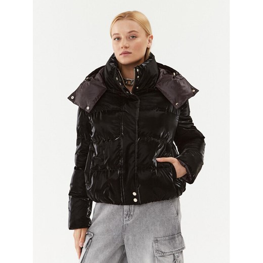 Patrizia Pepe Kurtka zimowa 2O0057/A347-K103 Czarny Regular Fit ze sklepu MODIVO w kategorii Kurtki damskie - zdjęcie 182750262