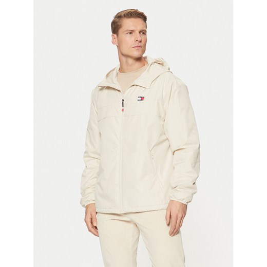 Tommy Jeans Wiatrówka Chicago DM0DM21130 Beżowy Regular Fit ze sklepu MODIVO w kategorii Kurtki męskie - zdjęcie 182750272