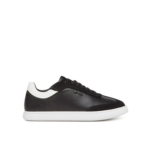 Calvin Klein Sneakersy Cupsole Lace Up - Lth Sue Mix HW0HW02435 Czarny ze sklepu MODIVO w kategorii Buty sportowe damskie - zdjęcie 182750273