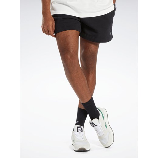 Reebok Szorty sportowe Classics Wardrobe Essentials Shorts HS7164 Czarny ze sklepu MODIVO w kategorii Spodenki męskie - zdjęcie 182750274