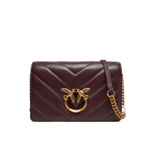 PINKO Torebka Love Click Classic PE 25 PLTT 100063 A136 Fioletowy ze sklepu MODIVO w kategorii Listonoszki - zdjęcie 182750300