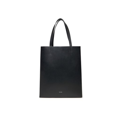Calvin Klein Torebka Line Lthr Ns Tote 43 LV04F3000G Czarny ze sklepu MODIVO w kategorii Torebki damskie - zdjęcie 182750321