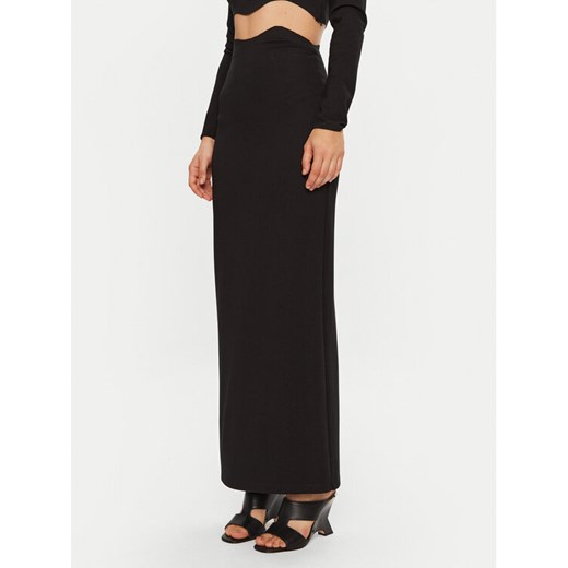 STAUD Spódnica ołówkowa Petunia R24P6128PT Czarny Slim Fit ze sklepu MODIVO w kategorii Spódnice - zdjęcie 182750362