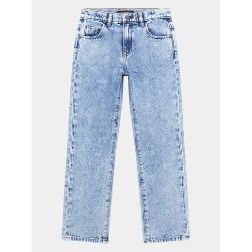 Guess Jeansy L4RA06 D45E0 Niebieski Regular Fit ze sklepu MODIVO w kategorii Spodnie chłopięce - zdjęcie 182750390
