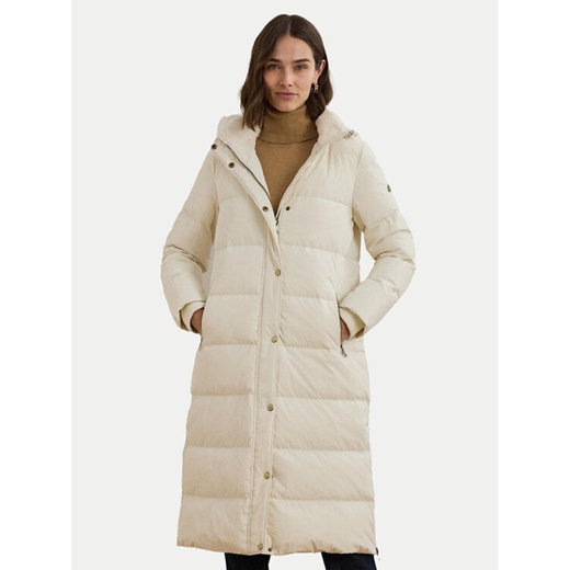 LAUREN RALPH LAUREN Kurtka puchowa 297957512002 Écru Regular Fit ze sklepu MODIVO w kategorii Kurtki damskie - zdjęcie 182750403