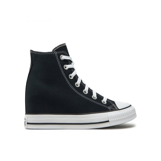 Converse Trampki Chuck Taylor All Star Wedge Platform A11909C Czarny ze sklepu MODIVO w kategorii Trampki damskie - zdjęcie 182750444