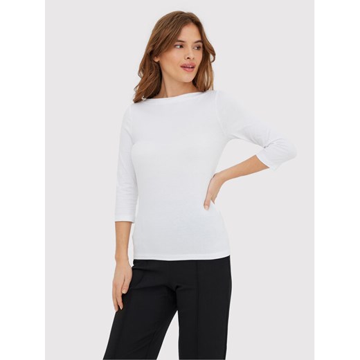 Vero Moda Bluzka Panda 10274133 Biały Regular Fit ze sklepu MODIVO w kategorii Bluzki damskie - zdjęcie 182750502