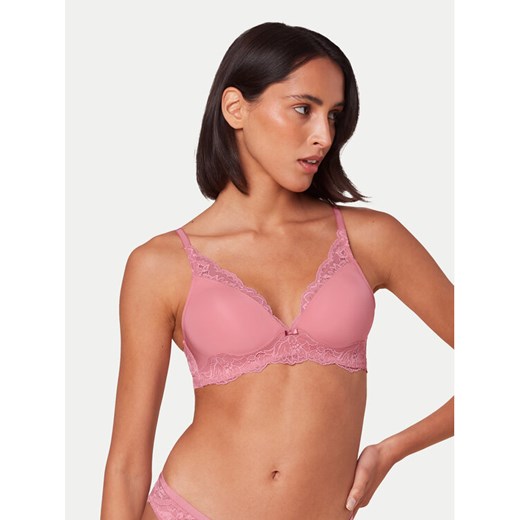 Triumph Biustonosz bezfiszbinowy Amourette Charm T10214457 Różowy ze sklepu MODIVO w kategorii Biustonosze - zdjęcie 182750590