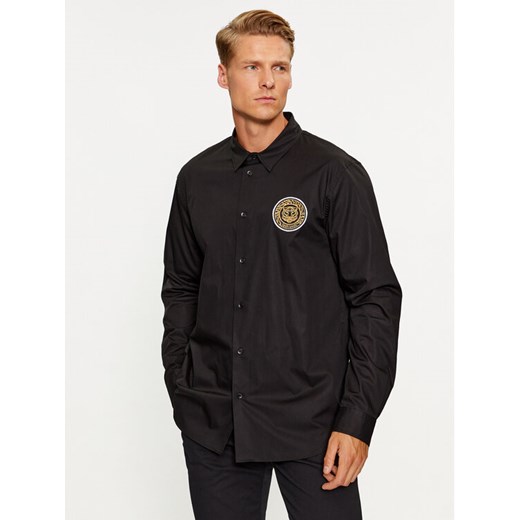 Just Cavalli Koszula 75OALYS4 Czarny Slim Fit ze sklepu MODIVO w kategorii Koszule męskie - zdjęcie 182750610