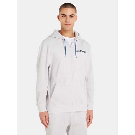 Tommy Hilfiger Bluza UM0UM03131 Szary Regular Fit ze sklepu MODIVO w kategorii Bluzy męskie - zdjęcie 182750614