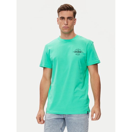 DC T-Shirt Chain Gang Tss ADYZT05348 Zielony Regular Fit ze sklepu MODIVO w kategorii T-shirty męskie - zdjęcie 182750643