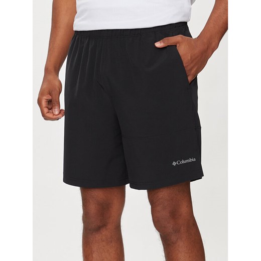 Columbia Szorty sportowe Columbia Hike™ Color Block Short 2072004 Czarny Active Fit ze sklepu MODIVO w kategorii Spodenki męskie - zdjęcie 182750704