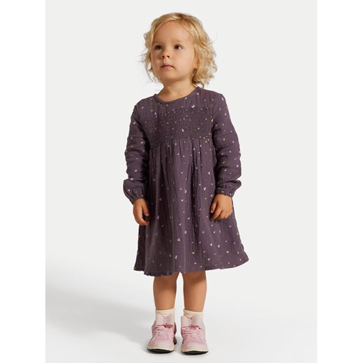 Coccodrillo Sukienka codzienna ZC4128102PGN Fioletowy Regular Fit ze sklepu MODIVO w kategorii Sukienki niemowlęce - zdjęcie 182750714