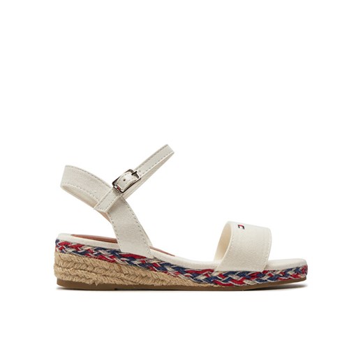 Tommy Hilfiger Espadryle T3A7-33283-1703100 M Biały ze sklepu MODIVO w kategorii Sandały dziecięce - zdjęcie 182750752