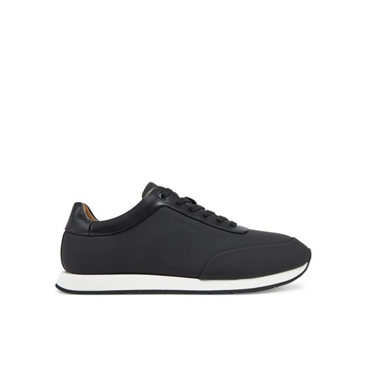 Calvin Klein Sneakersy Low Prof Runn Laceup Rubb Lth HM0HM01707 Czarny ze sklepu MODIVO w kategorii Buty sportowe męskie - zdjęcie 182750771