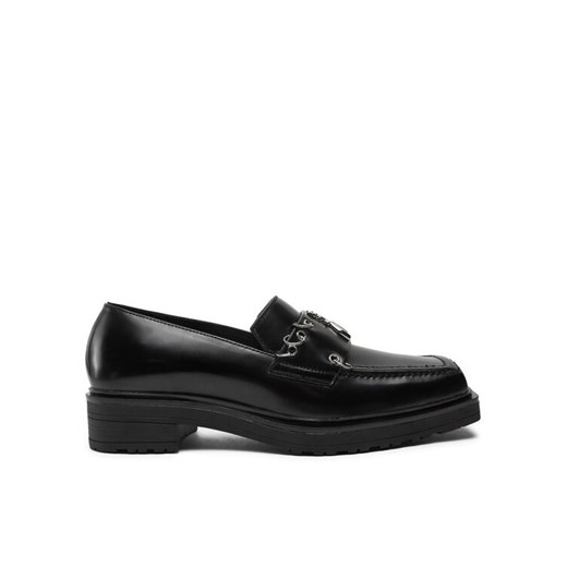 Patrizia Pepe Loafersy 2Z0014/L084-K103 Czarny ze sklepu MODIVO w kategorii Lordsy damskie - zdjęcie 182750803