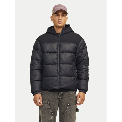 Jack&Jones Kurtka zimowa Moon 12256882 Czarny Regular Fit ze sklepu MODIVO w kategorii Kurtki męskie - zdjęcie 182750820
