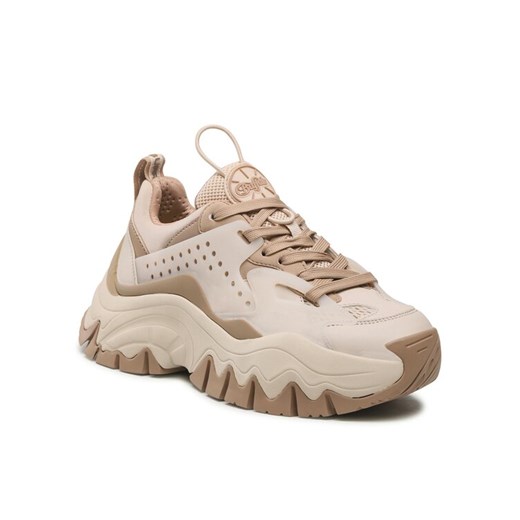 Buffalo Sneakersy Trail One BN1630599 Beżowy ze sklepu MODIVO w kategorii Buty sportowe damskie - zdjęcie 182750842