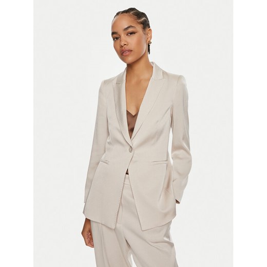 Marella Marynarka Carrara 2423046061000 Szary Regular Fit ze sklepu MODIVO w kategorii Marynarki damskie - zdjęcie 182750844