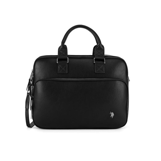 U.S. Polo Assn. Torba na laptopa BIUXT8471MVP Czarny ze sklepu MODIVO w kategorii Torby męskie - zdjęcie 182750963