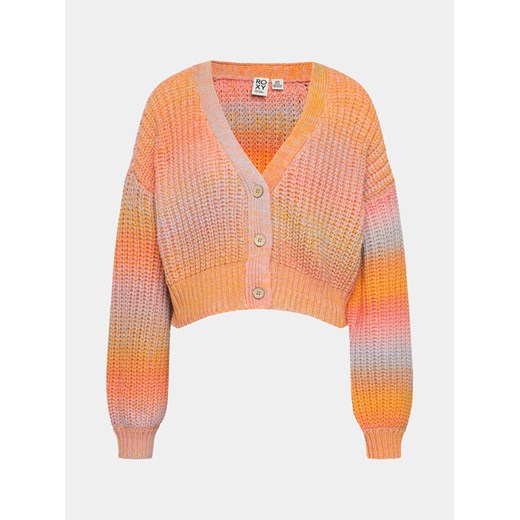 Roxy Kardigan Sundaze Sweater Swtr ARJSW03307 Różowy Regular Fit ze sklepu MODIVO w kategorii Swetry damskie - zdjęcie 182751082