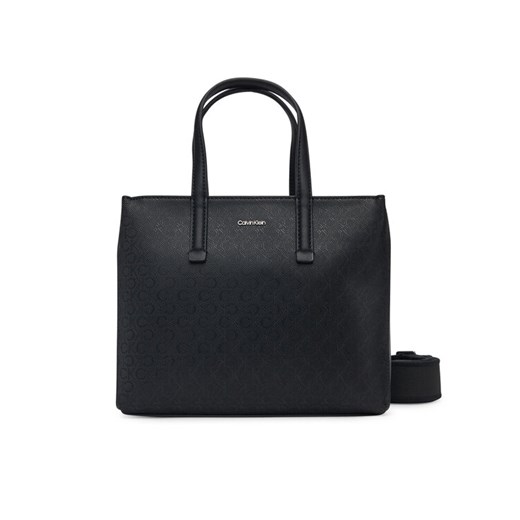 Calvin Klein Torebka Ck Must Small Tote_Mono K60K613023 Czarny ze sklepu MODIVO w kategorii Torebki damskie - zdjęcie 182751112