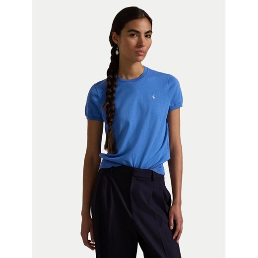 Polo Ralph Lauren Sweter 211891673025 Niebieski Regular Fit ze sklepu MODIVO w kategorii Swetry damskie - zdjęcie 182751123